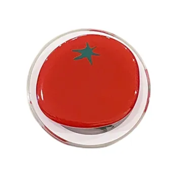 Magnetický držák na telefon pro iPhone 15 Designový držák s motivem rajčete Silné magnetické uchycení na stůl i doma