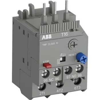 Relé Relé teplotního přetížení 1NC/1NO a hodnotami FLC motoru 0.31 → 0.41 A, rozsah: Relé na tepelné přetížení
