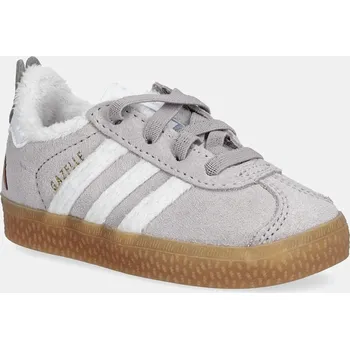 Chlapecké tenisky Dětské semišové tenisky adidas Originals GAZELLE JQ1344 fialová 04X, EUR 26