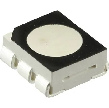 Polovodič CREE CLP6C-FKB-CM1Q1H1BB7R3R3 SMD LED PLCC6 červená, zelená, modrá 915 mcd, 1820 mcd, 457.5 mcd 120 ° 20 mA 2 V, 3.2 V
