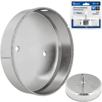 Příslušenství k vrtačce Geko Diamantový vrták do dlaždic 120 mm (50)