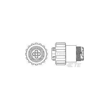 TE Connectivity 788157-2 kulatý faston, 1 ks