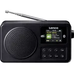 Lenco PDR-033BK A005659 přenosné rádio, DAB plus , FM, černá