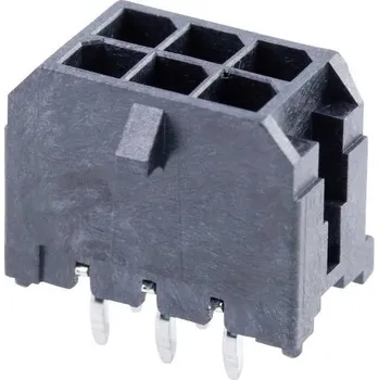 Elektrický konektor Molex vestavná pinová lišta (standardní) 6, rozteč 3 mm, 430450612, 1 ks Tray