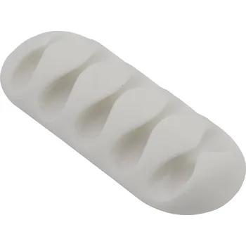 Stahovací páska TRU COMPONENTS držák kabelu samolepicí TC-6646540 Průměr kabelového svazku (rozsah) 8 mm (max) bílá 1 ks