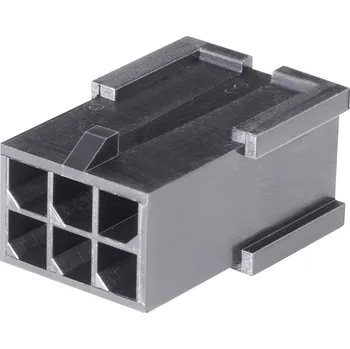 Elektrický konektor TE Connectivity Micro-MATE-N-LOK zástrčkový konektor na kabel 8, rozteč 3 mm, 794616-8, 1 ks