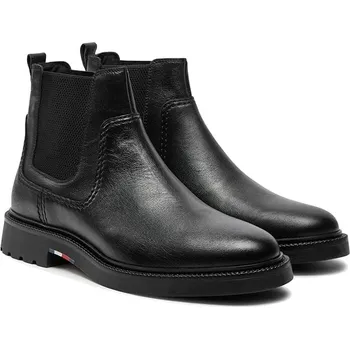 Pánské polobotky Boty Tommy Hilfiger Shoes Schwarz 2585540 44