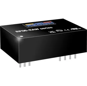 Měnič napětí DC-DC převodník 6W, výstup: 5V dc 1.2A, Vin 36 → 160 V dc