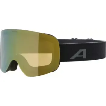 Lyžařské brýle ALPINA PENKEN Q Black Matt - Gold A7294.8.32 25/26