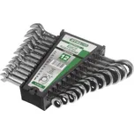 Ploché očkové klíče s ráčnou, 8 - 13 mm 6-dílná STALCO S-56146