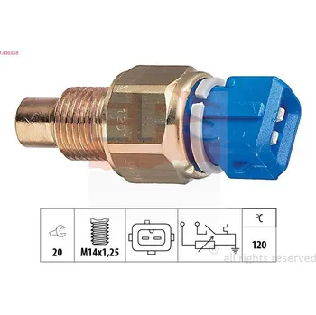 Auto-moto Snímač, teplota chladiva EPS 1.830.558