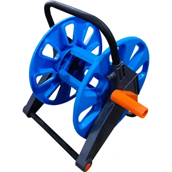 Držák na zahradní hadici Pojízdný naviják na zahradní hadici 50–60 m, lehký bubnový vozík