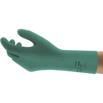 Pracovní rukavice Ansell Pracovní rukavice Ano Zelená EN374, EN388, EN 407, EN ISO 21420:2020 Nitril Ano Ano Ano Nitril Ne 7 AlphaTec