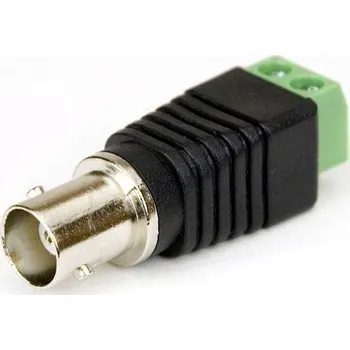 Koaxiální adaptér, orientace těla: přímý Female BNC Svorkovnice