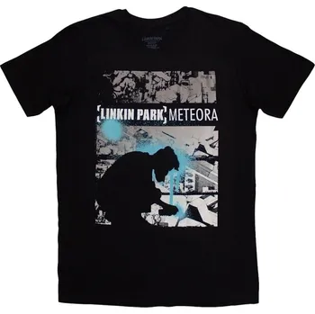 Pánské tričko Linkin Park Meteora Drip Collage Black L Tričko