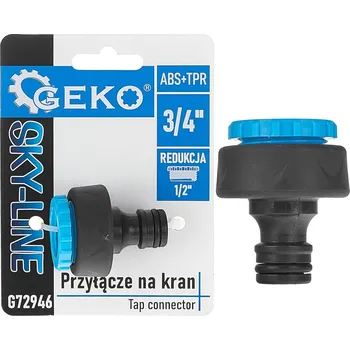 Geko Připojení na kohoutek 3/4" s redukcí 1/2" SKY-LINE (240)