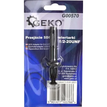 Příslušenství k vrtačce Geko Přechod SDS na vrták 1/2-20UNF (20/100/300)