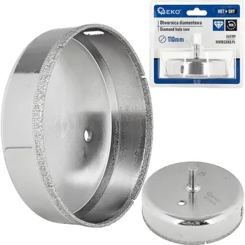 Příslušenství k vrtačce Geko Diamantový vrták do dlaždic 110 mm (50)