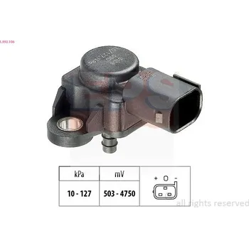 Autoelektrika Senzor tlaku sacího potrubí EPS 1.993.106