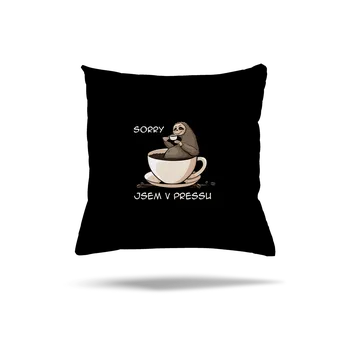 Polštář Bastard V pressu polštář Black