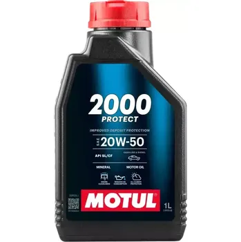Provozní kapalina MOTUL Motorový olej 2000 Protect 20W-50 1L