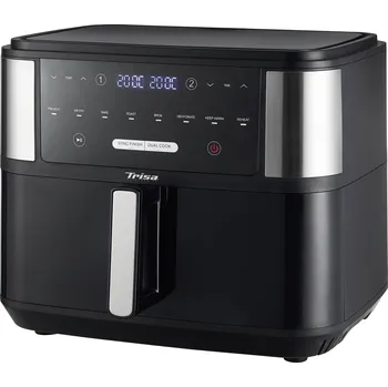 fritéza Trisa Crunchy Fry Pro horkovzdušná fritéza, 10 l, 2400 W, černá