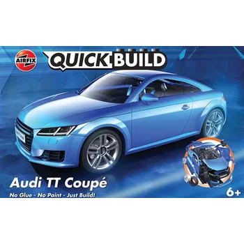 Plastikový model Audi TT Coupe - Blue - Airfix Quick Build J6054