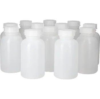 Lahve se širokým hrdlem z LDPE, objem 750 ml, 12 kusů