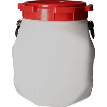 Sud Kanystr se širokým hrdlem, z&nbsp;polyethylenu (PE), 50 litrů