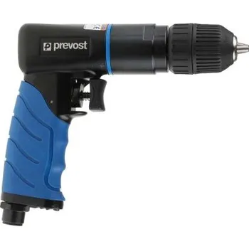 Vrtačka Pneumatická vrtačka délka 185mm Reverzibilní 1000 rpm, 2000 rpm zpětný chod 10mm sklíčidlo 1/4in TAD P382000