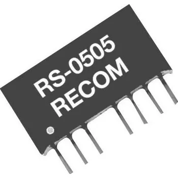 Měnič napětí RECOM RS-2405S DC/DC měnič napětí do DPS 24 V/DC 5 V/DC 400 mA 2 W Počet výstupů: 1 x Obsah 1 ks