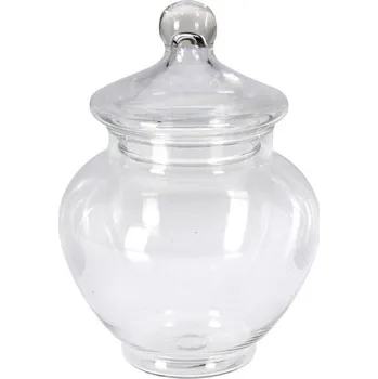 Dóza na potraviny Skleněná dóza AURELIA 19 cm čirá
