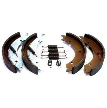 Auto-moto brzdové čelisti pro vnitřní průměr bubnu 250 mm, šíře 40 mm, sada na 2 kola KNOTT