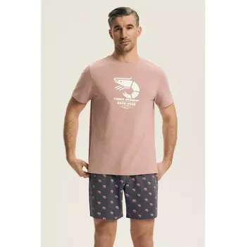 PÁNSKÉ PYŽAMO BRAD 44520 SS26 PURPLE-PROGUE L