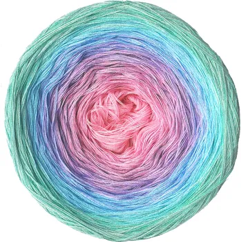 Příze Duhové klubko Mandala 2 Délka návinu/Hmotnost: 1000 m/200 g