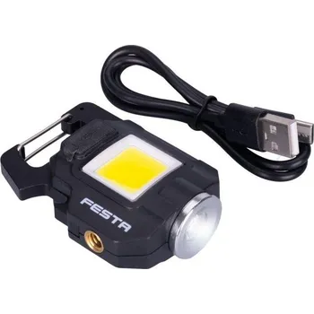 Sport Svítilna LED 750lm s magnetem a karabinou - IP44 FESTA