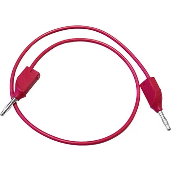 Měřicí kabel Mueller Electric BU-2929-M-10-2 měřicí kabel banánková zástrčka 4 mm banánková zástrčka 4 mm 0.25 m červená 1 ks