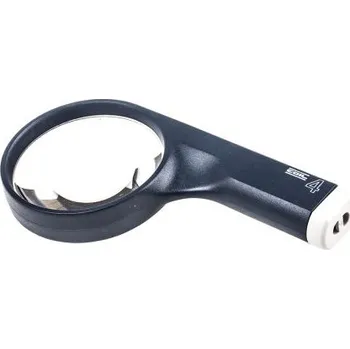Lupa Kapesní zvětšovací sklo, poměr zvětšení: 4 průměr čočky 80mm Coil