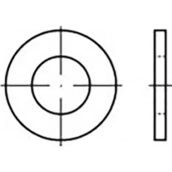 Šroub podložka 3.2 mm 7 mm plast 200 ks TOOLCRAFT TO-6853776