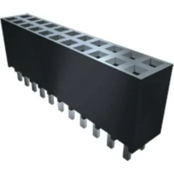 Elektrický konektor Patice PCB, řada: SSW, rozteč: 2.54mm, počet kontaktů: 8, počet řad: 2, Průchozí otvor Socket Strip