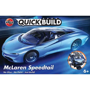 Plastikový model McLaren Speedtail - Airfix Quick Build J6052