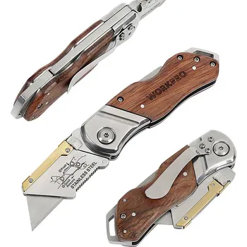 Pracovní nůž WorkPro WP211014 WorkPro skládací univerzální nůž 1 ks