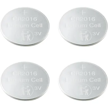 Článková baterie VOLTCRAFT knoflíkový článek CR 2016 3 V 4 ks 80 mAh lithiová LM2016