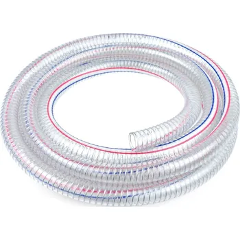 Zahradní hadice Geko Sací hadice 1 palec 1'' 25 mm – vyztužená drátem 5 m (1)