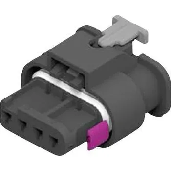 TE Connectivity MCON 1.2 zásuvkový konektor na kabel 4, 1-1718645-1, 1 ks