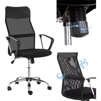 Ergonomická kancelářská židle ErgoLux Pro Mesh s prodyšnou síťovinou