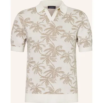 Pánská košile Strokesman's Pánské Pletené Polo Tričko, krémová / černošedá, S