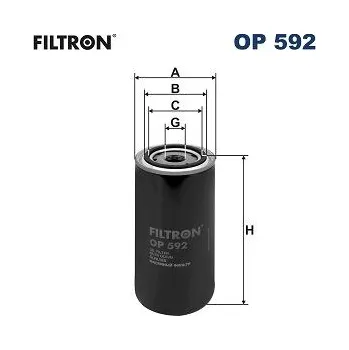 Hydraulický filtr Hydraulický filtr, automatická převodovka FILTRON OP 592