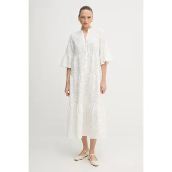 Dámské šaty Bavlněné šaty Marc Aurel 6544.1020.73855 bílá 00X, vel. 34
