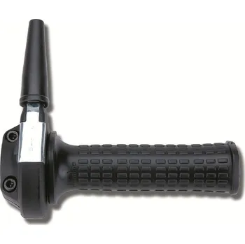 Řídítka DoMINO plynová rukojeť univerzální kompletní s krytem i s s rukojeťmi barva černá (JEDNA lanko) (DoMINO plynová rukojeť univerzální kompletní s krytem i s s rukojeťmi barva černá (JEDNA lanko))